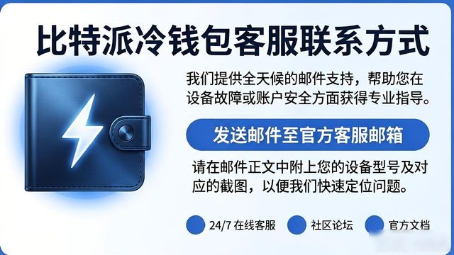 比特派钱包冷钱包客服怎么联系？官方支持方式汇总