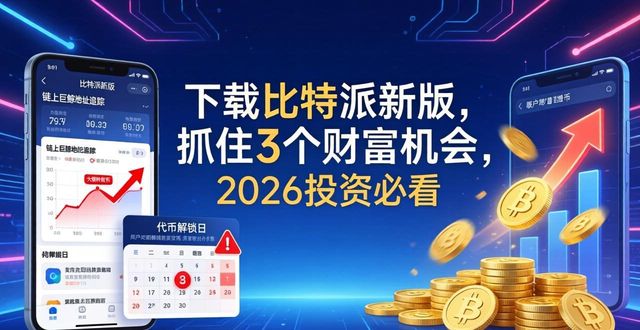 下载比特派新版抓住3个财富机会，2026投资必看