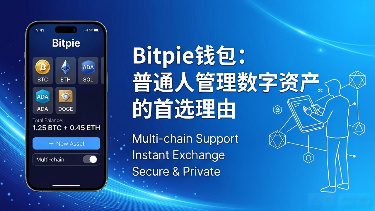Bitpie钱包：普通人管理数字资产的首选理由