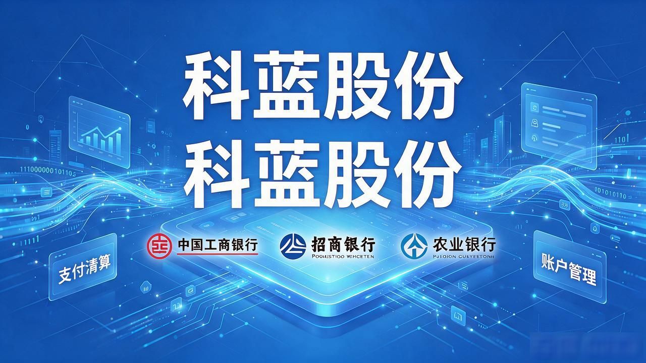 科蓝股份 数字人民币 银行软件服务_科蓝股份数字货币