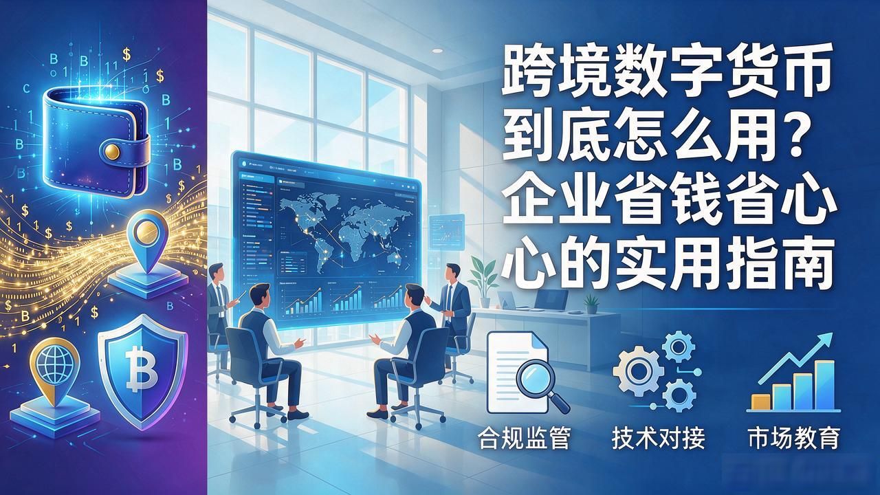跨境数字货币到底怎么用？企业省钱省心的实用指南