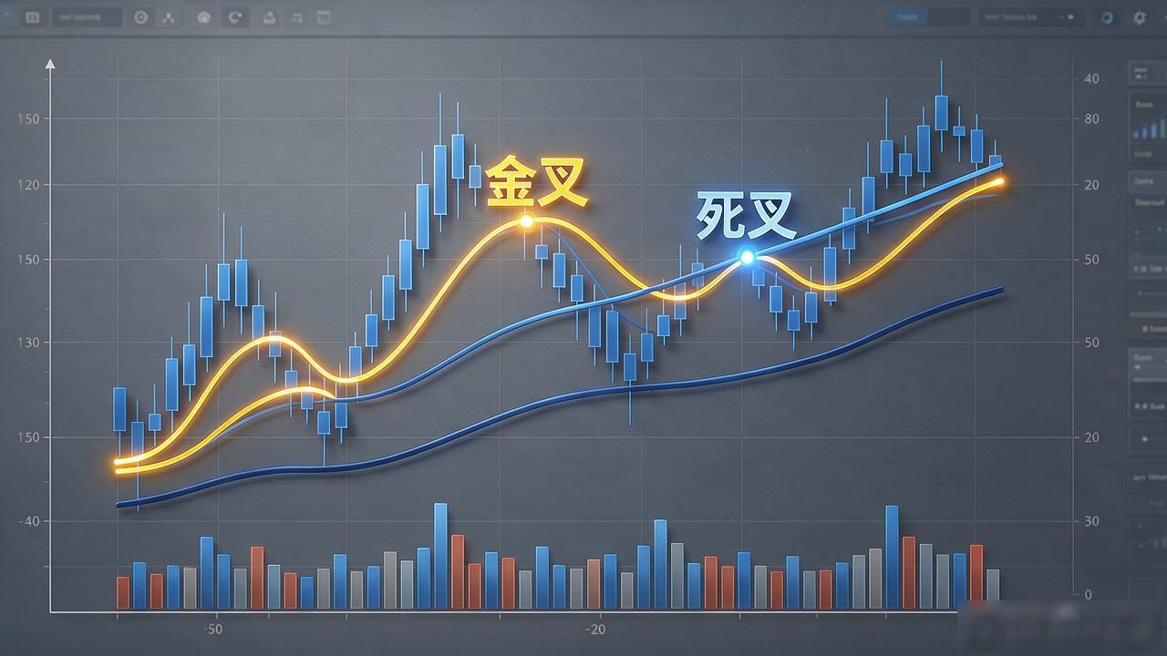 EMA指数加权移动平均线在币圈交易中的应用_5日与20日EMA金叉死叉策略实战_数字货币里ema是什么意思
