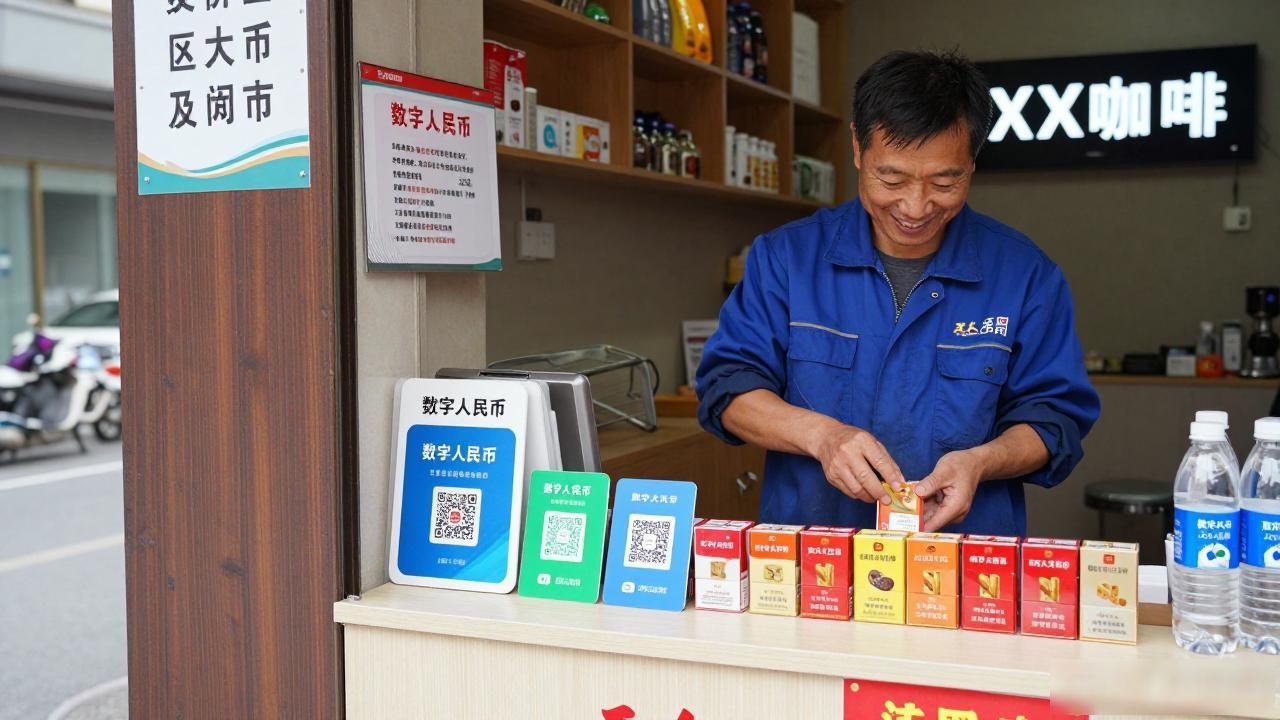楼下小卖部能刷数字货币付账吗？答案是能