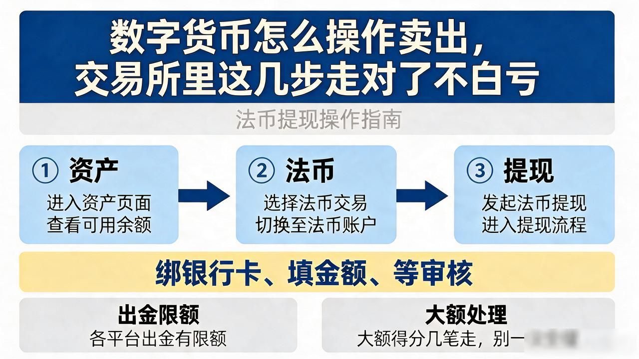 数字货币怎么操作卖出，交易所里这几步走对了不白亏