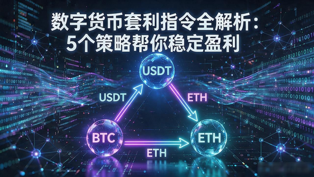 数字货币套利指令全解析：5个策略帮你稳定盈利