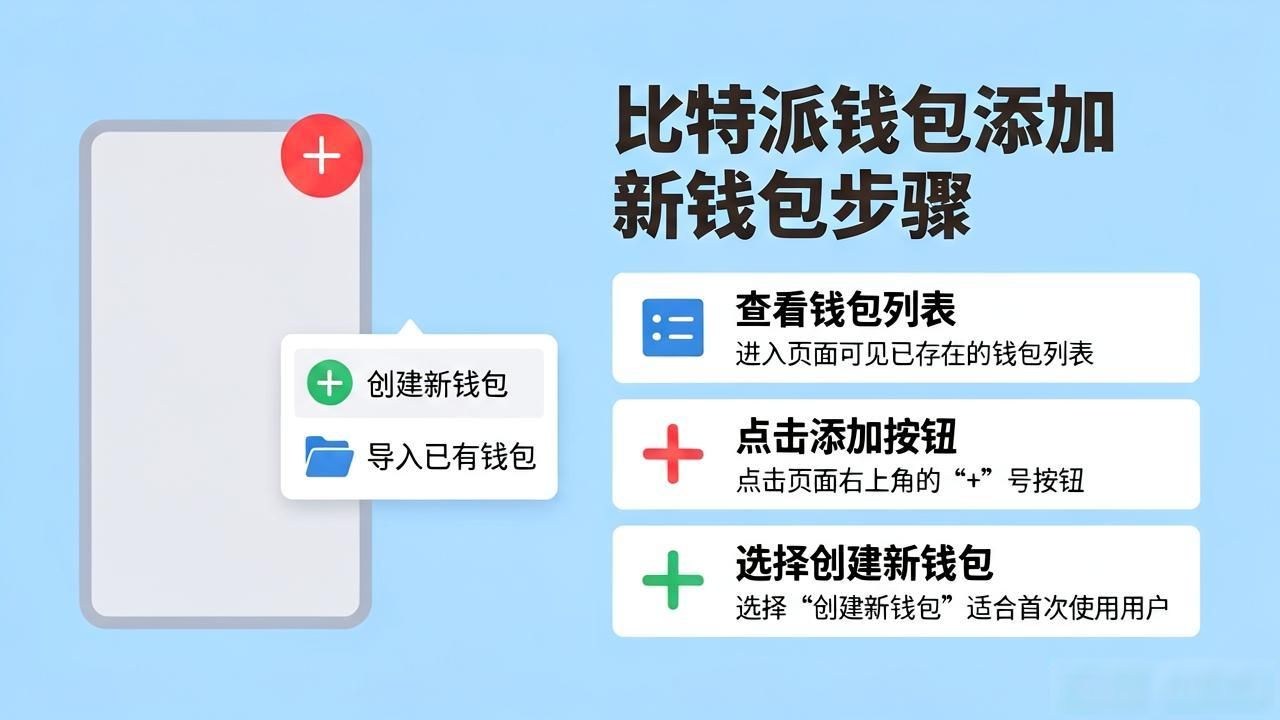 比特派钱包怎么添加新钱包？详细步骤教给你