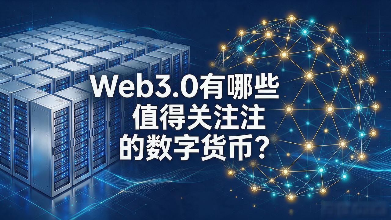 Web3.0有哪些值得关注的数字货币