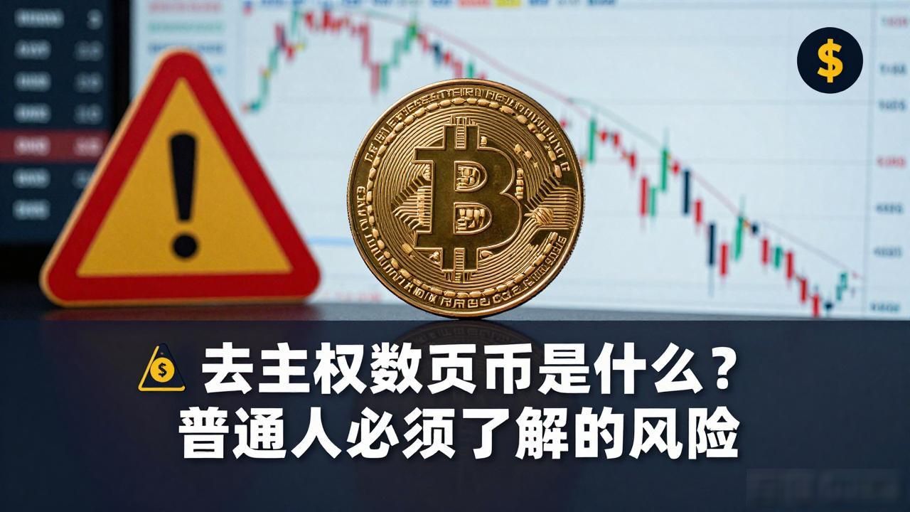 去主权数字货币是什么？普通人必须了解的风险