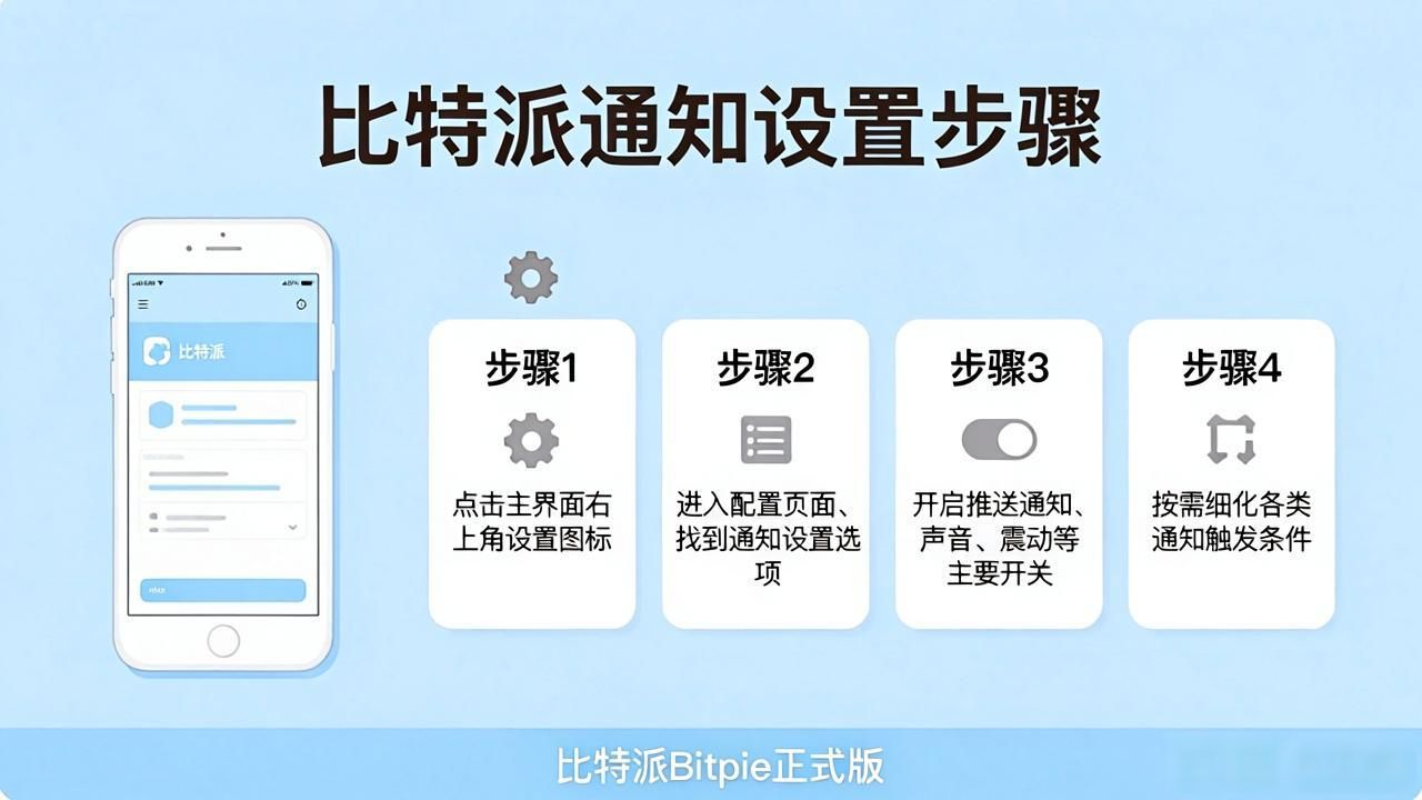 比特派Bitpie正式版怎么设置通知提醒