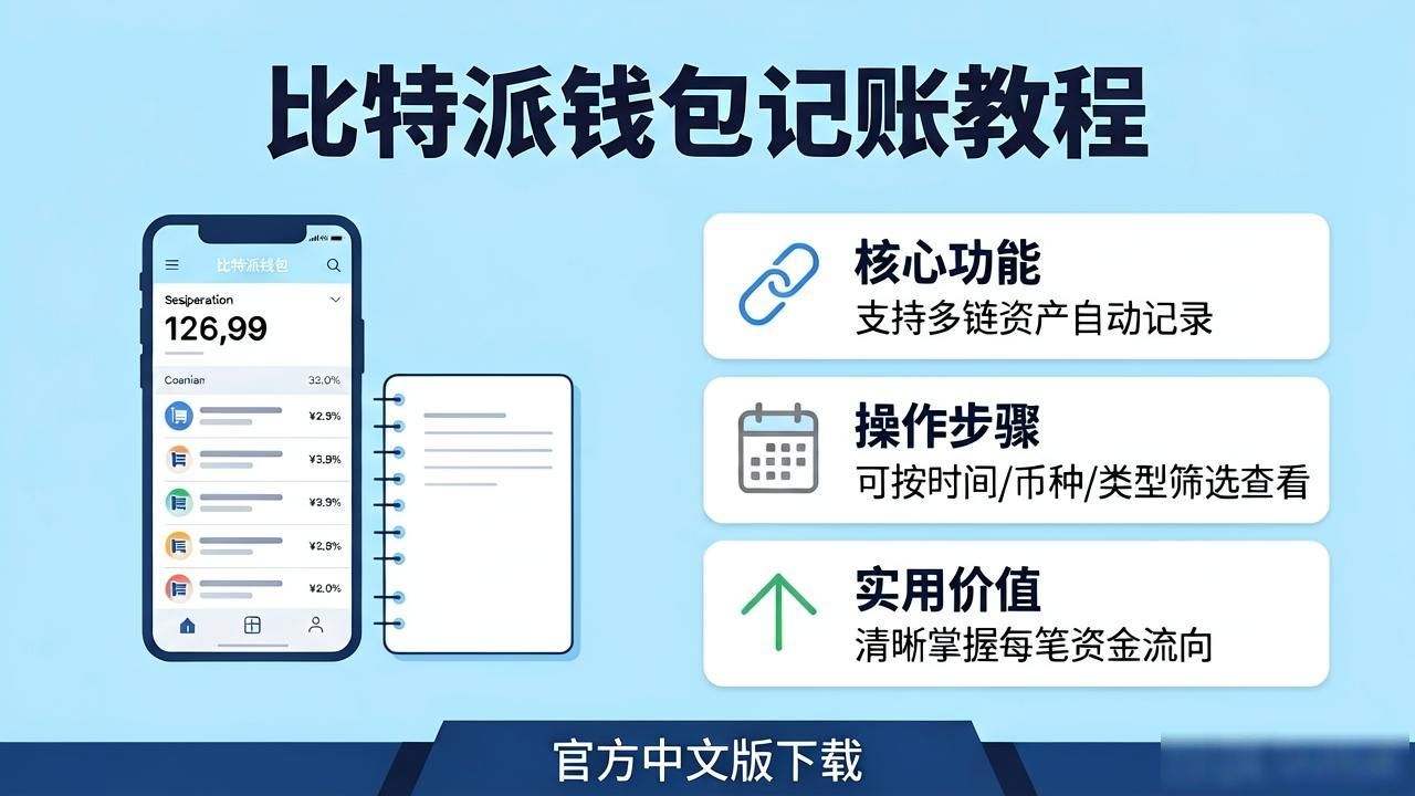 比特派钱包怎么记账 官方中文版下载教程