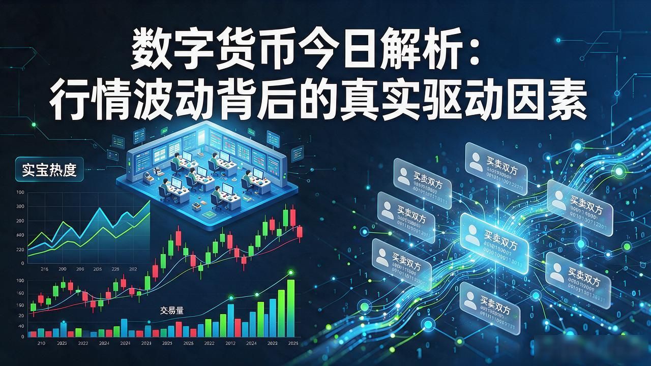 数字货币今日解析：行情波动背后的真实驱动因素