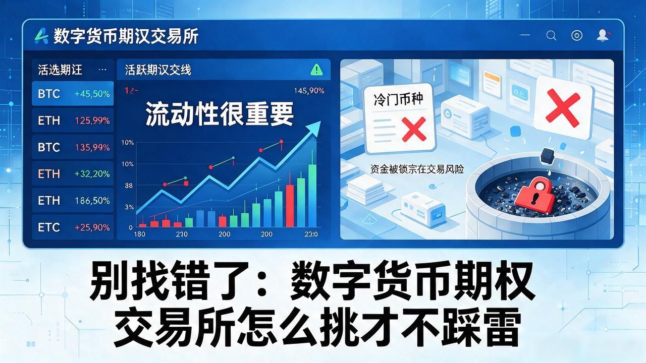 数字货币期权交易所资金安全与冷钱包存放_选择数字货币期权交易所考察专业运营能力_数字货币期权交易所