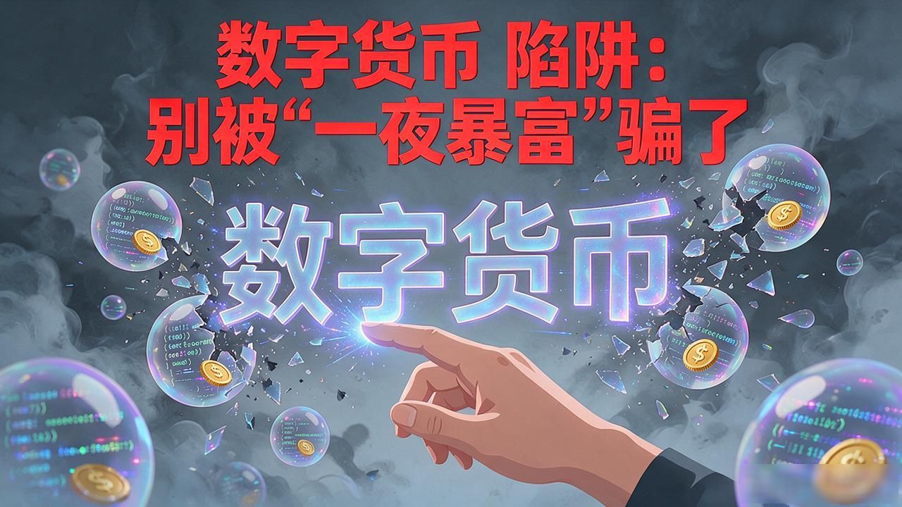 数字货币 陷阱：别被“一夜暴富”骗了