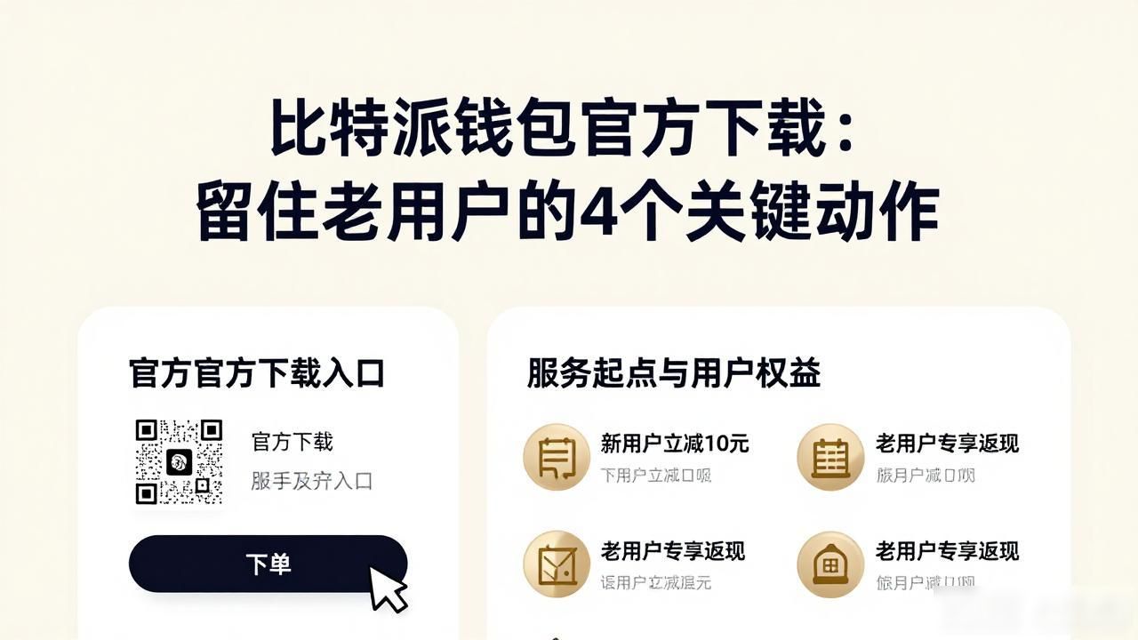 比特派钱包官方下载：留住老用户的4个关键动作