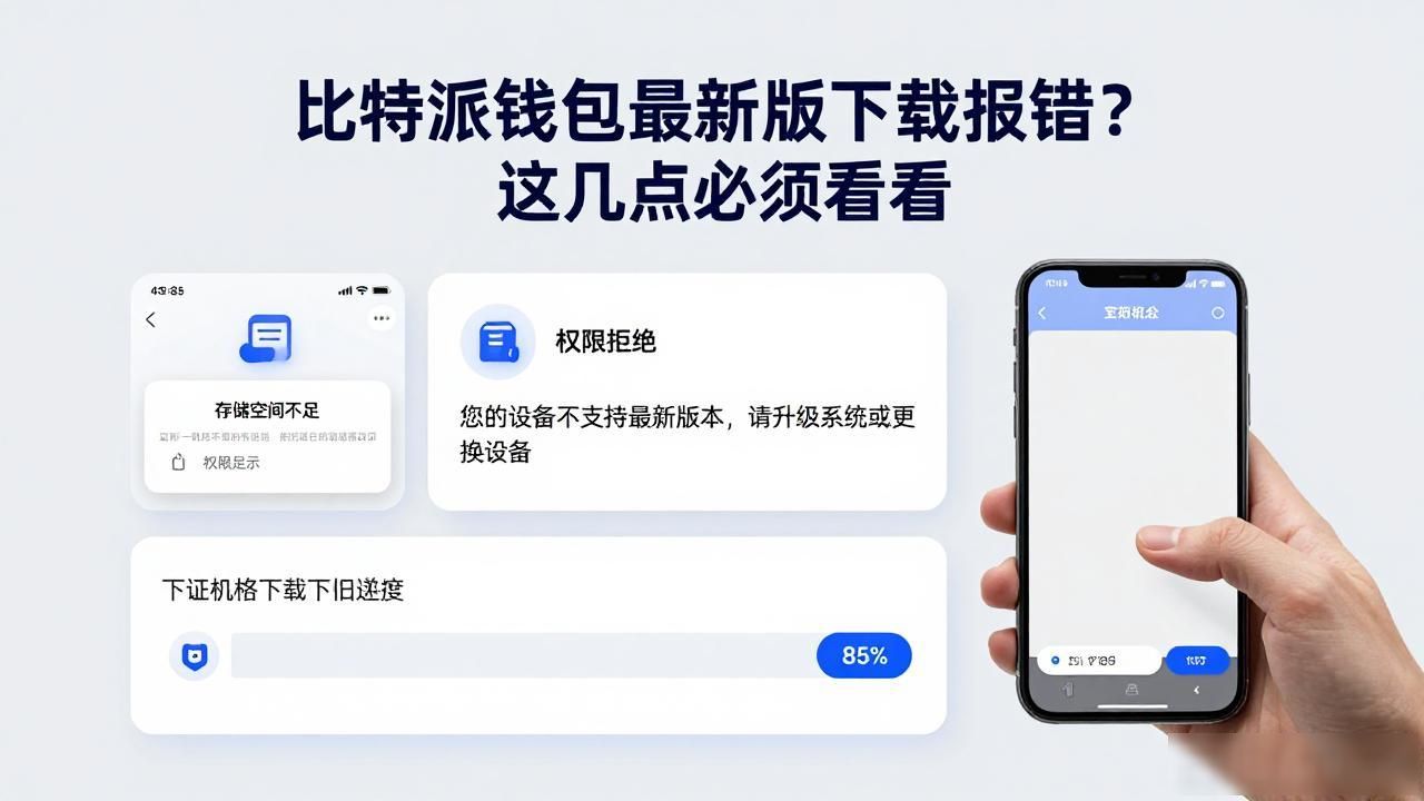 比特派钱包最新版下载报错？这几点必须看清