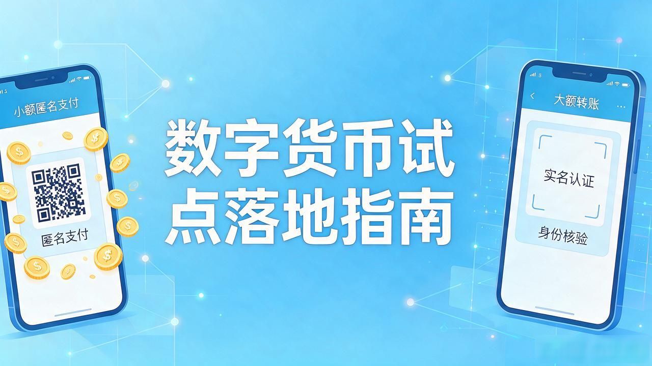 数字货币试点落地指南