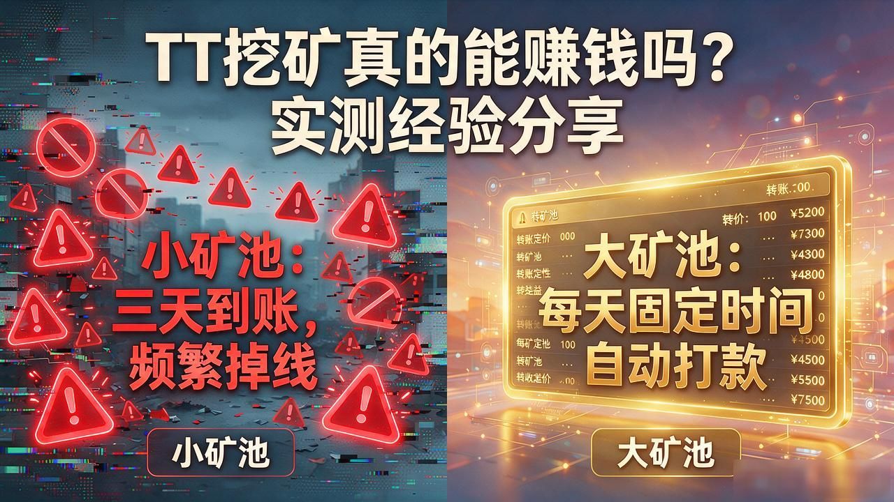 TT挖矿真的能赚钱吗？实测经验分享