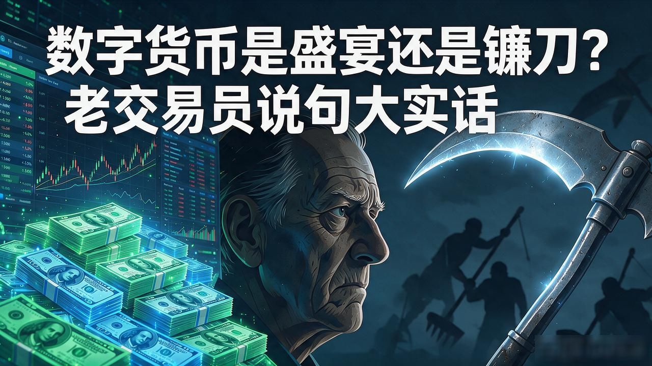 数字货币是盛宴还是镰刀？老交易员说句大实话