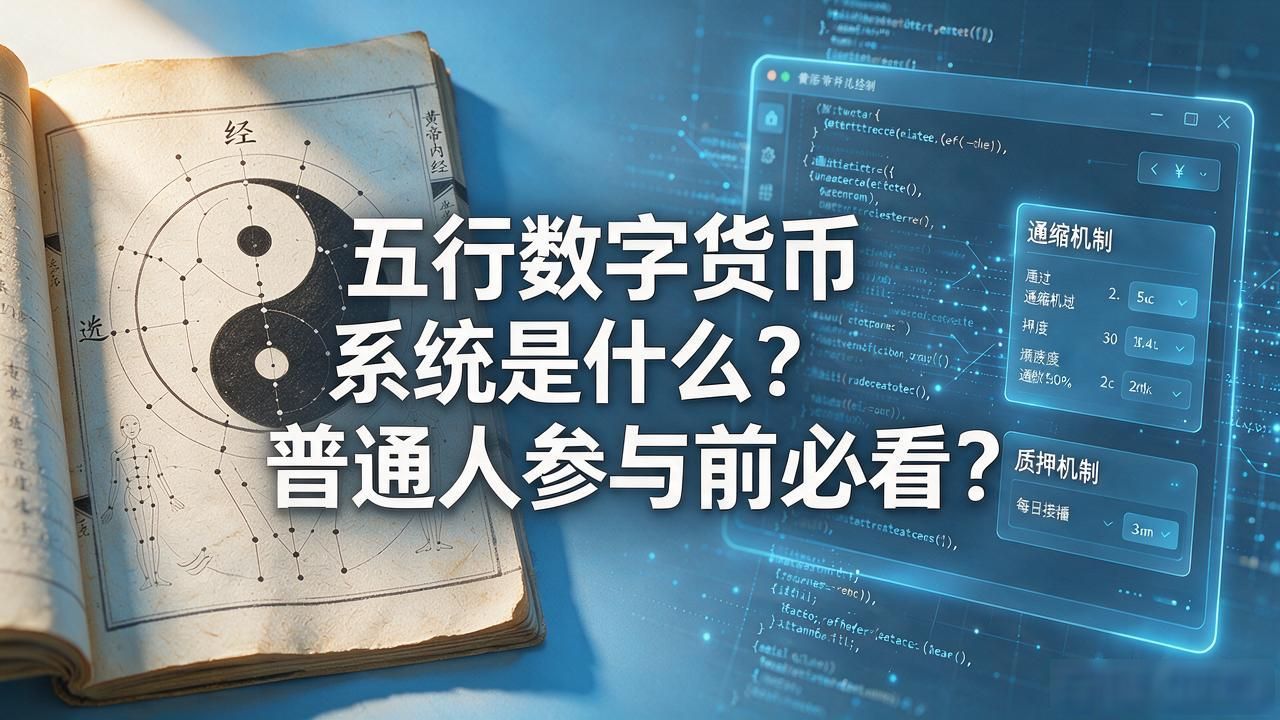 五行数字货币系统是什么？普通人参与前必看