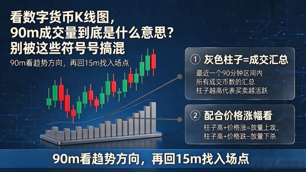币安90分钟K线怎么看_90m成交量是什么意思_数字货币成交量90m是什么意思