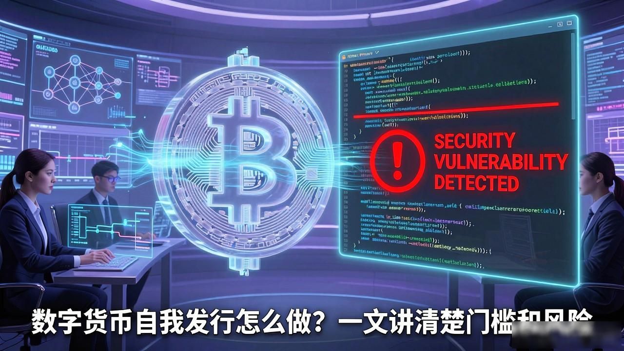 数字货币自我发行怎么做？一文讲清楚门槛和风险