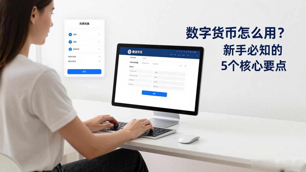 数字货币怎么用？新手必知的5个核心要点