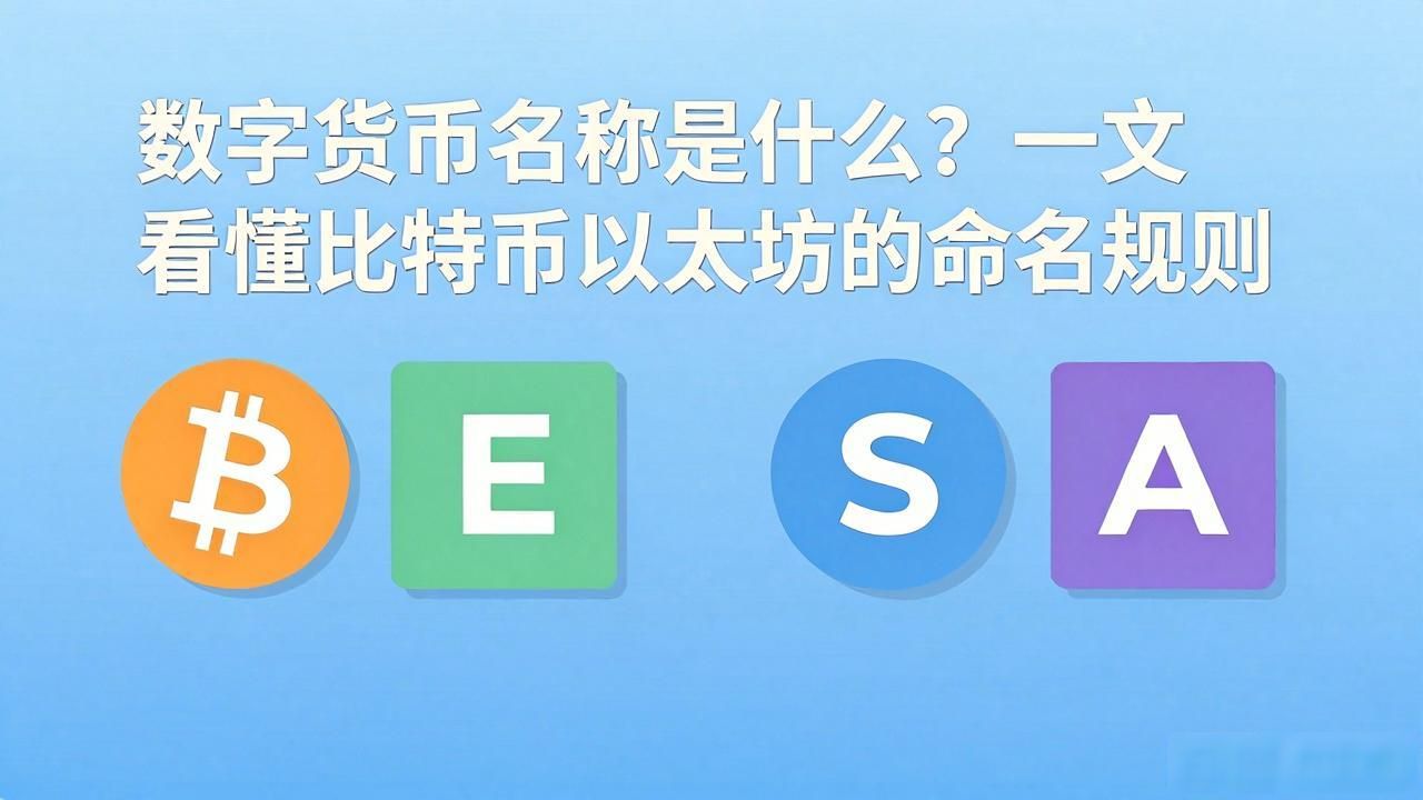 数字货币名称是什么？一文看懂比特币以太坊的命名规则