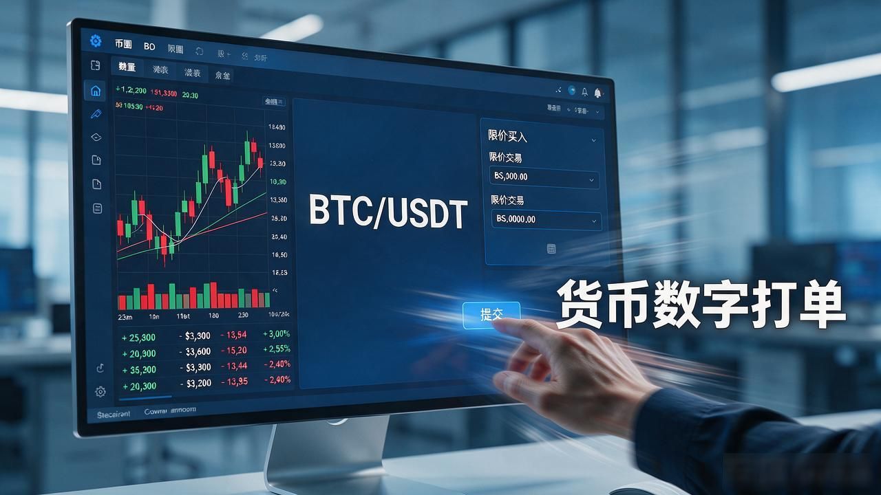 货币数字打单到底啥意思？说白了就是报个价把交易单敲出去
