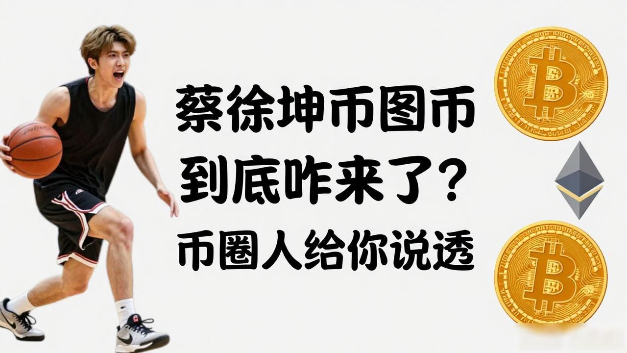蔡徐坤数字货币图片到底咋来的？币圈人给你说透