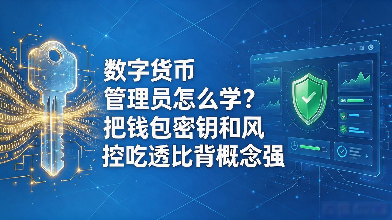数字货币管理员怎么学？把钱包密钥和风控吃透比背概念强