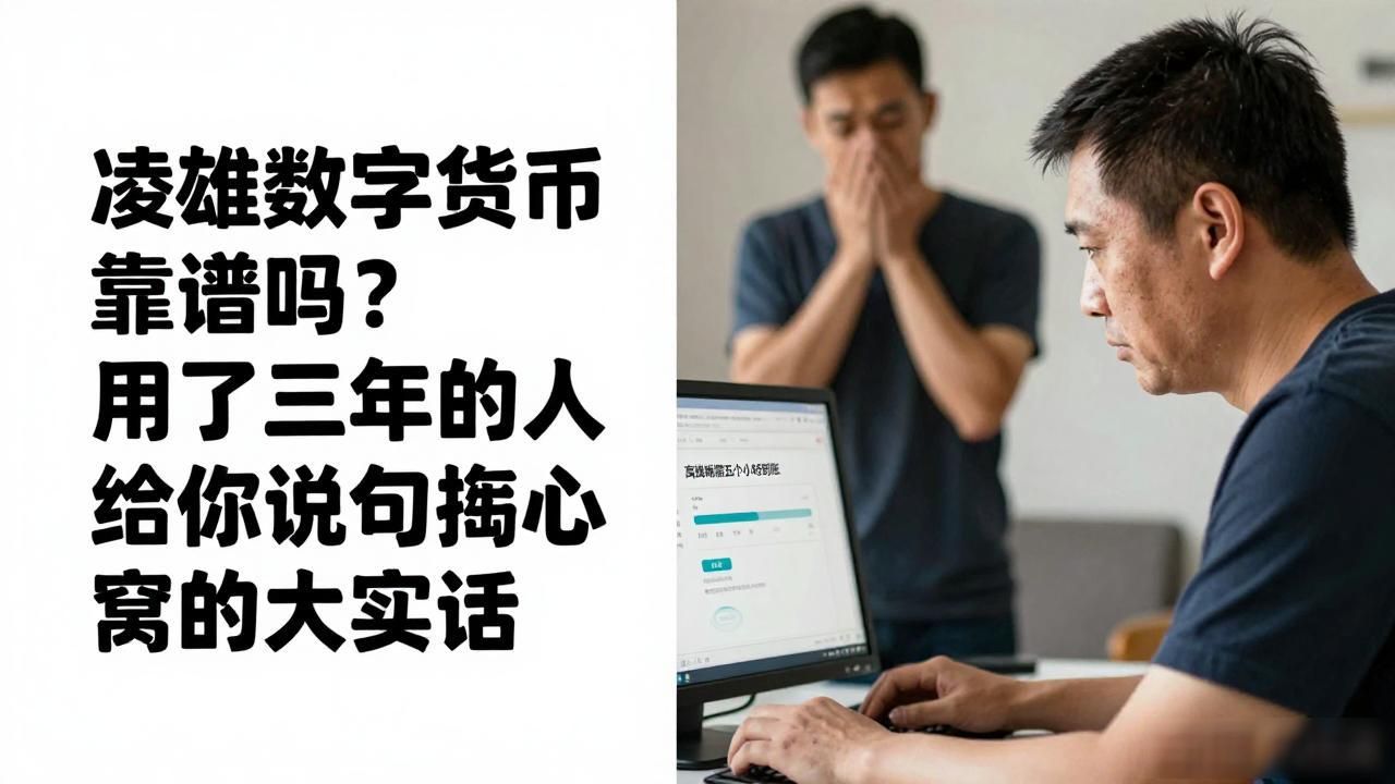 凌雄数字货币靠谱吗？用了三年的人给你说几句掏心窝的大实话