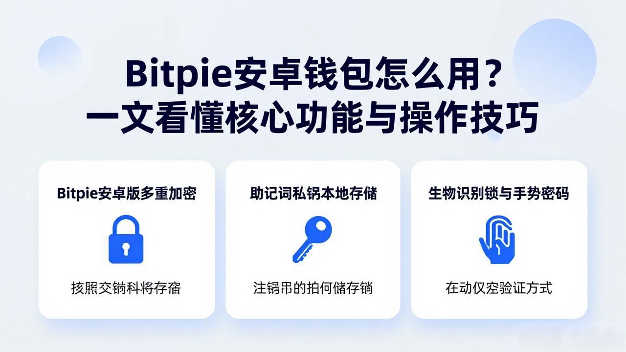 Bitpie安卓钱包怎么用？一文看懂核心功能与操作技巧
