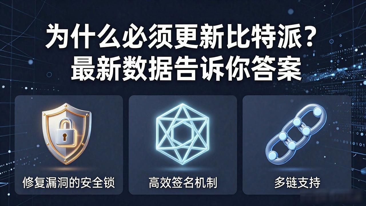 为什么必须更新比特派？最新数据告诉你答案