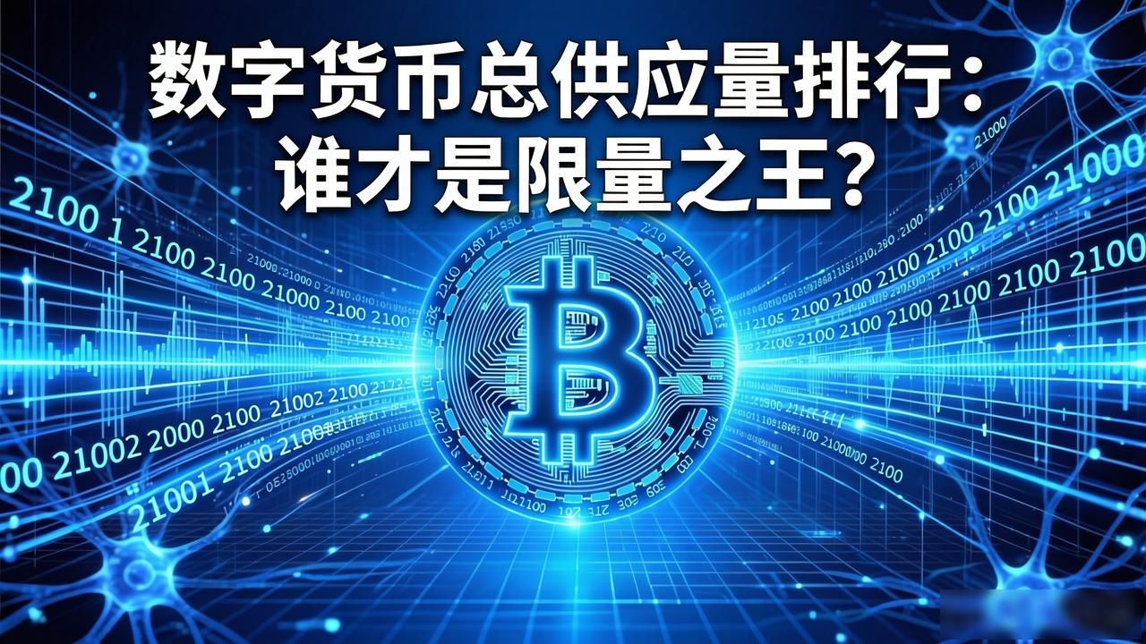 数字货币总供应量排行：谁才是限量之王？