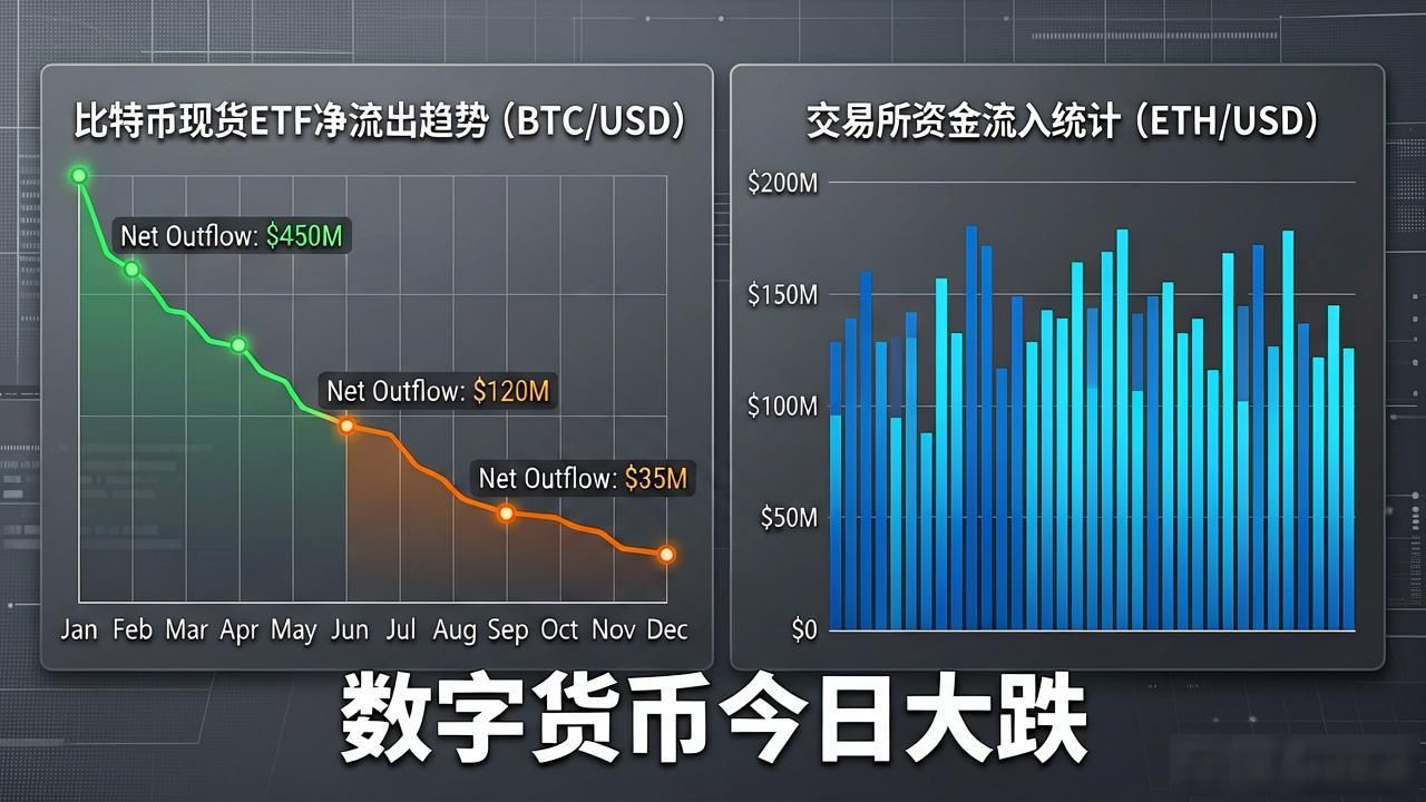 数字货币今天为何大跌？原因主要有这几个