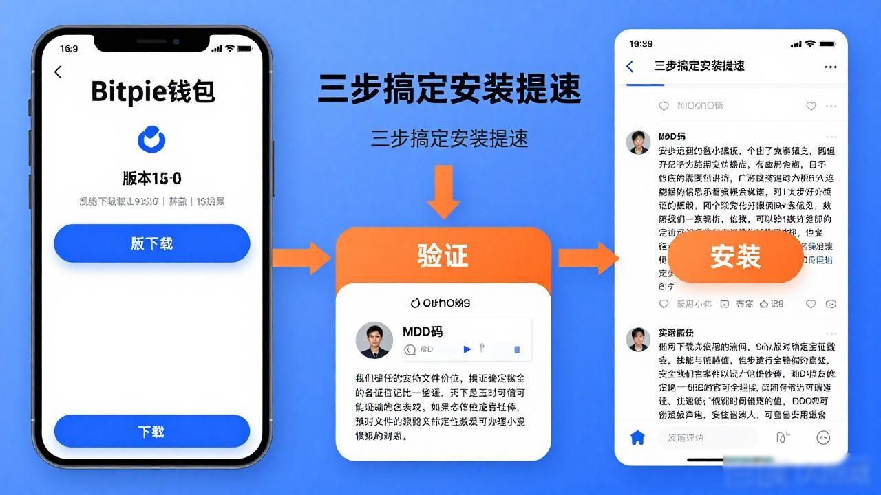 比特派下载资源整合 三步搞定安装提速