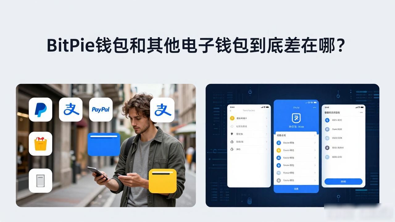 BitPie钱包与传统电子钱包对比_BitPie钱包的特点_比较 BitPie 钱包与其它电子钱包的核心功能