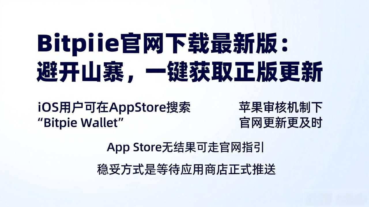 Bitpie官方钱包下载_如何在 Bitpie 官网上及时获得正版软件更新_Bitpie多链钱包安全审计