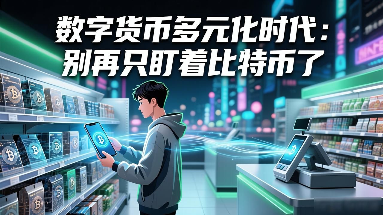 数字货币多元化时代：别再只盯着比特币了