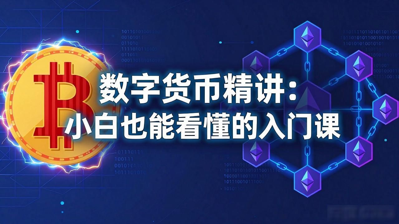 数字货币精讲：小白也能看懂的入门课