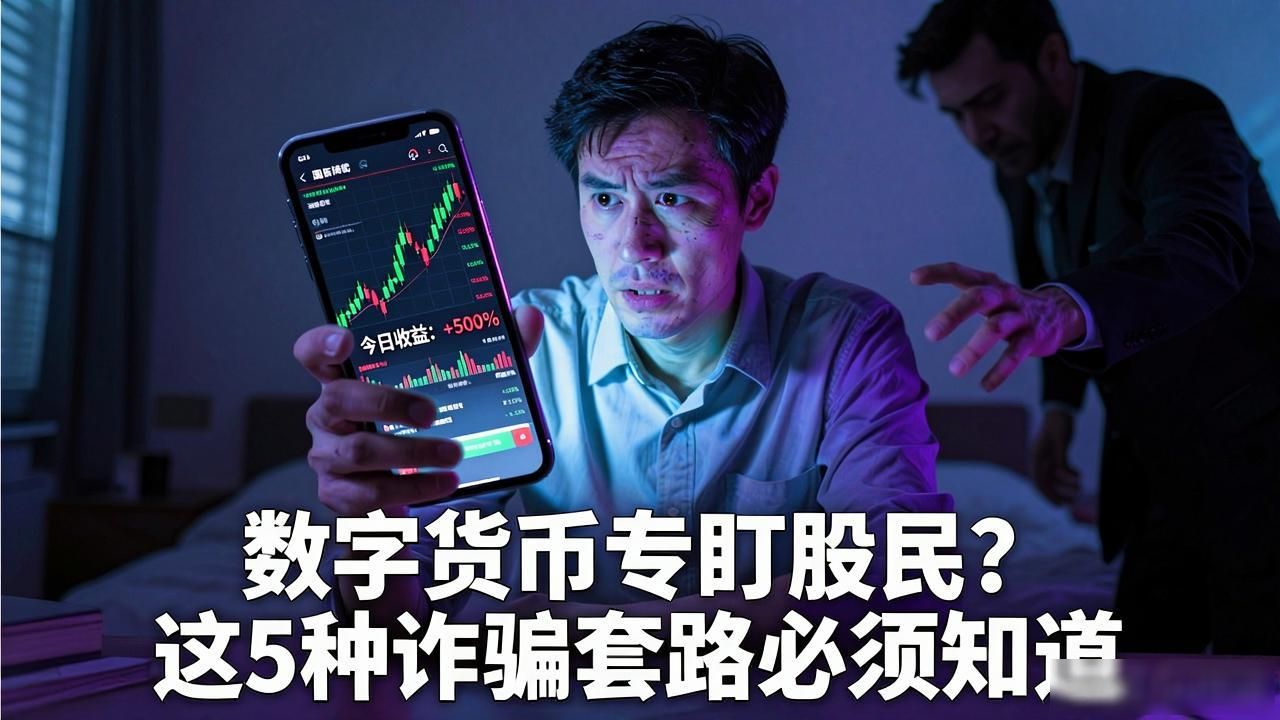 数字货币专盯股民？这5种诈骗套路必须知道