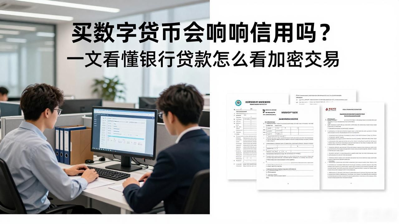 买数字货币会影响信用吗？一文看懂银行贷款怎么看加密交易