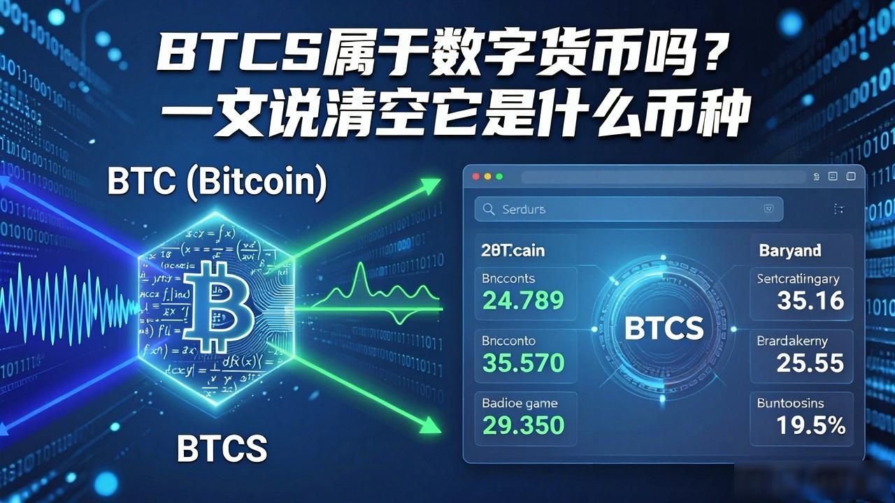 BTCS属于数字货币吗？一文说清空它是什么币种
