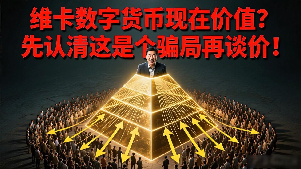 维卡数字货币现在价值？先认清这是个骗局再谈价！