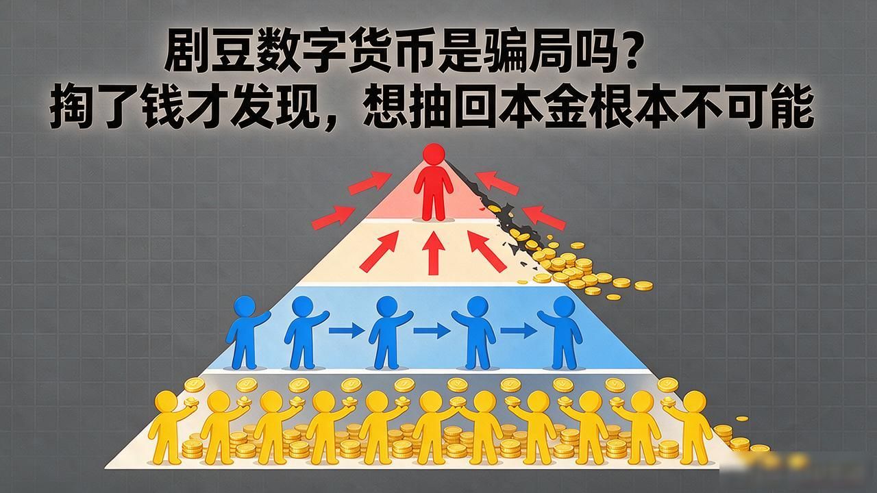 剧豆数字货币是骗局吗？掏了钱才发现，想抽回本金根本不可能