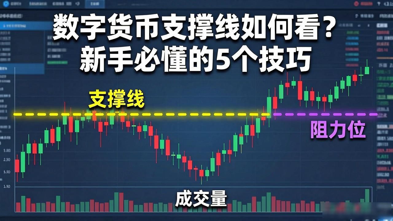 数字货币支撑线如何看？新手必懂的5个技巧