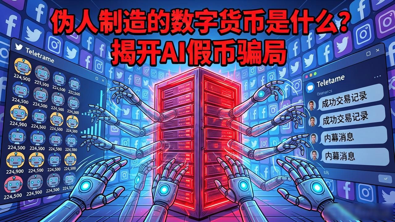 伪人制造的数字货币是什么？揭开AI假币骗局