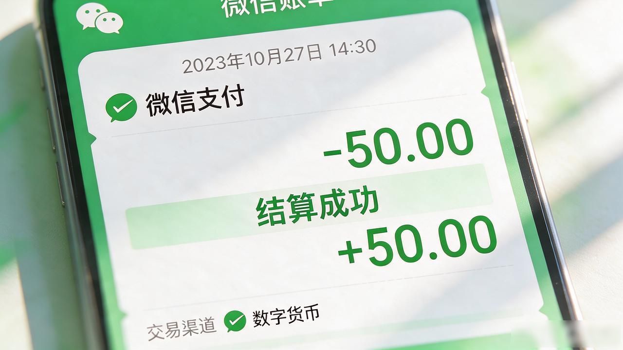 微信扣钱显示数字货币，钱到底去哪了？别慌看完就懂