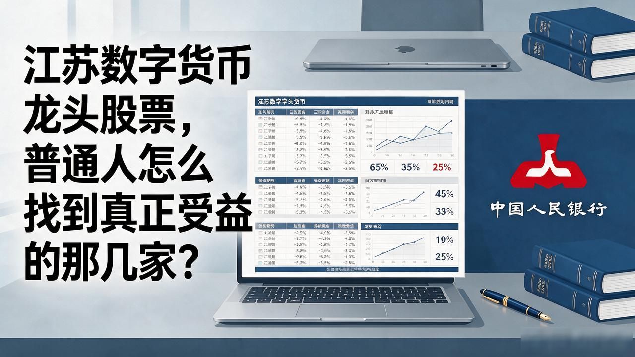 江苏数字货币龙头股票，普通人怎么找到真正受益的那几家？