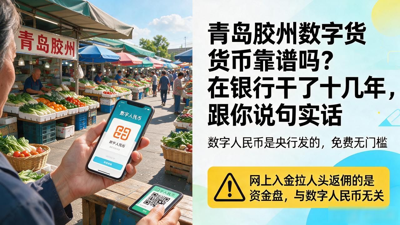 数字人民币使用教程_胶州数字货币骗局_青岛胶州数字货币